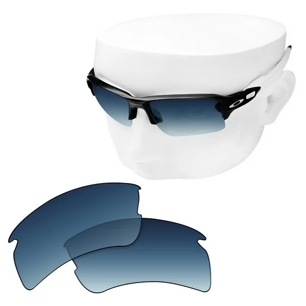 Blue Gradient OOWLIT поляризованные Сменные линзы для солнцезащитных очков-oxley Flak 2,0 XL OO9188 - Цвет линз: Blue Gradient