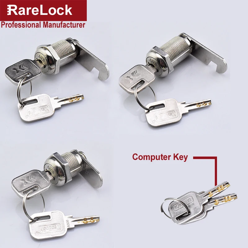 Rarelock MS486 Cam Lock for Tool or Cash Box ATM Gym Sliding