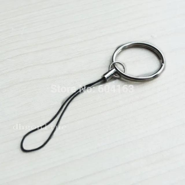 30 Sets Keychain Keyring + Strap Lariat for cell phone attachment ring