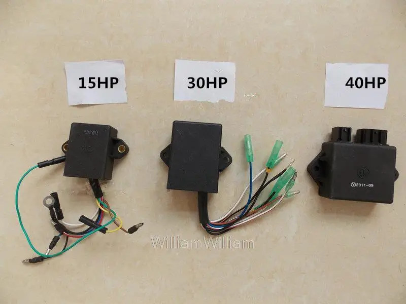 

Free shipping parts for Yamaha and Pioneer Parsun 15HP CDI igniter trigger