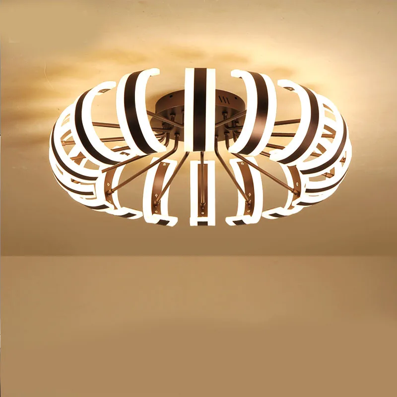 

Round LED ceiling lamp living room acrylic atmosphere indoor modern personality household lamp