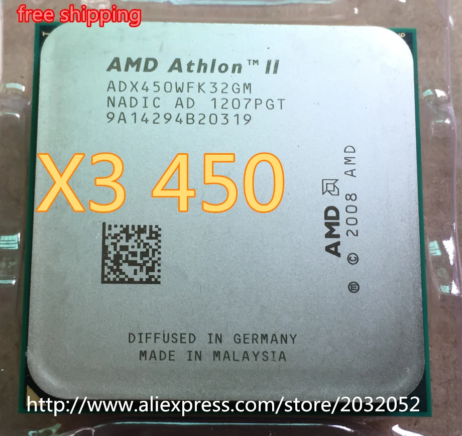 Amd Athlon Ii X3 450 4 Kern Freischalten Processador amd athlon ii x3, cpu com soquete am3 de 450 pinos para cpu