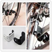 На каждый день, 3 цвета складной велосипед передняя вилка концентратор крюк для brompton е-образные щипцы для установки крюк Сверхлегкий складной части