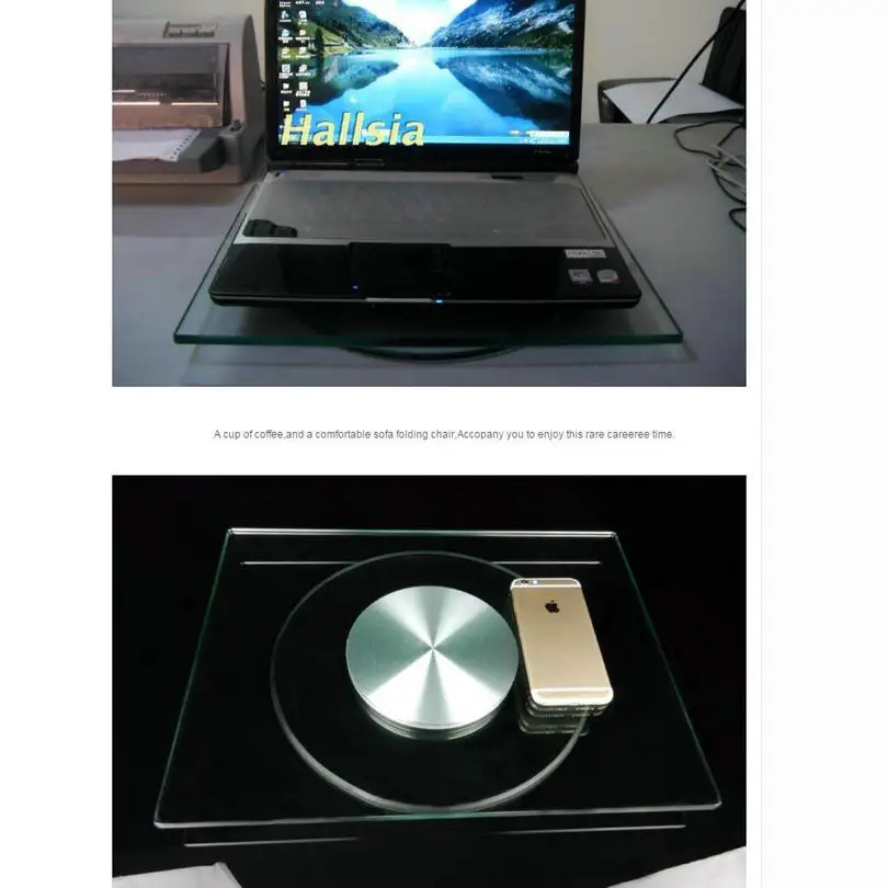 glass turntable tv swivel palte (1)