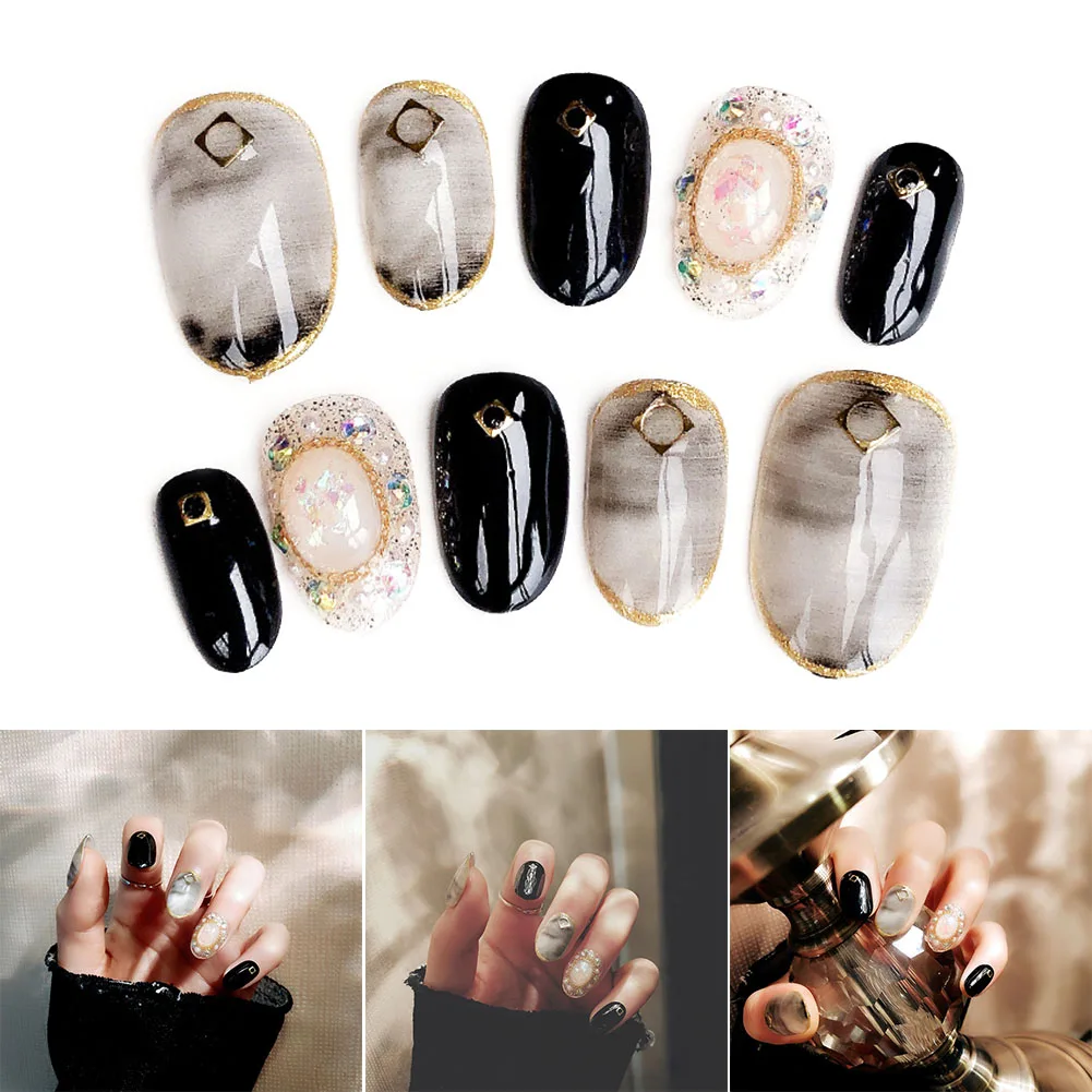 Nail Art Наклейки, декоративный элемент для рукоделия наклейки Мрамор узор, модная сумка в руку, подарок для Для женщин Леди невесты FM88