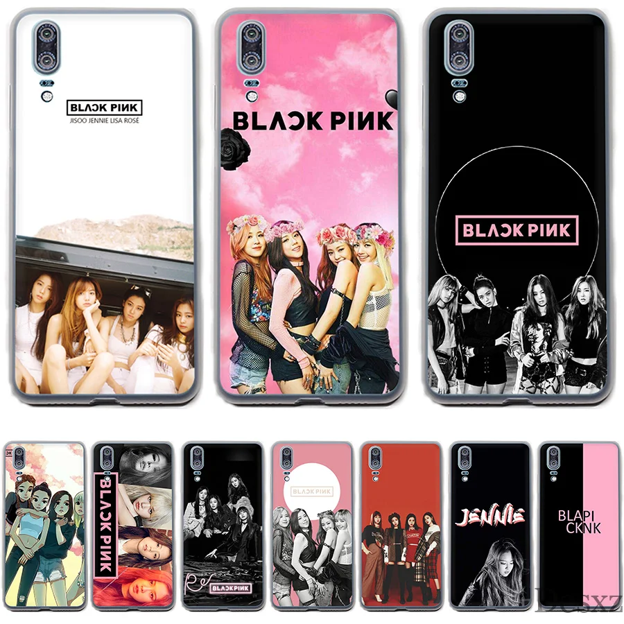 

Gerleek Case for Huawei Y5 Y6 II Y7 Y9 2018 2019 Protection Cover BLACK PINK BLACKPINK k-pop kpop Newest Super Cute