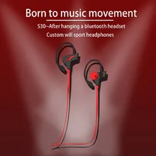 

TEBERBOOM S30 Bluetooth wireless Sports Earphones headsets with Mic MP3 Earbud