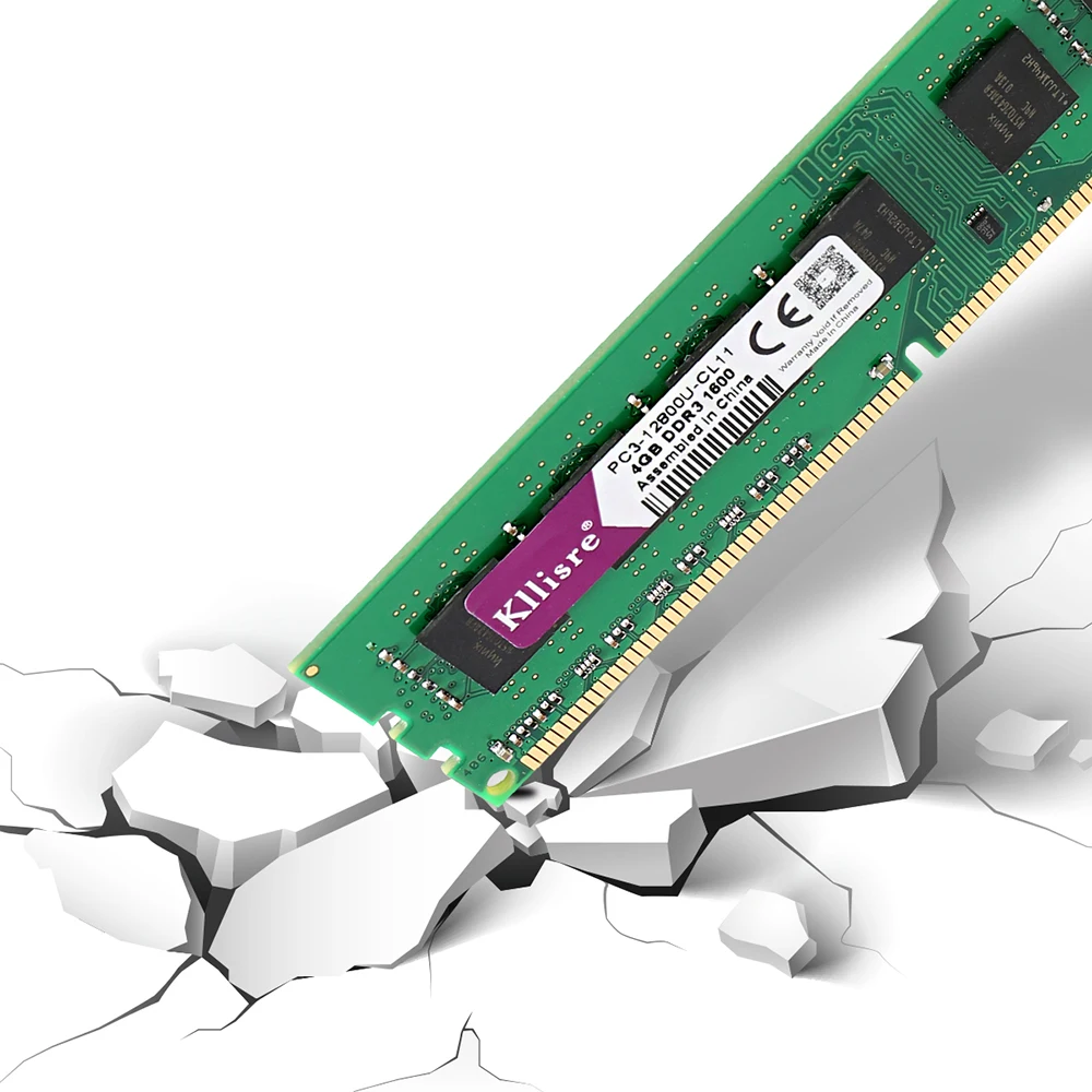 Kllisre ram DDR3 4 ГБ 8 1333 1600 PC3 память 1.5В Настольный Dimm|Оперативная память| |