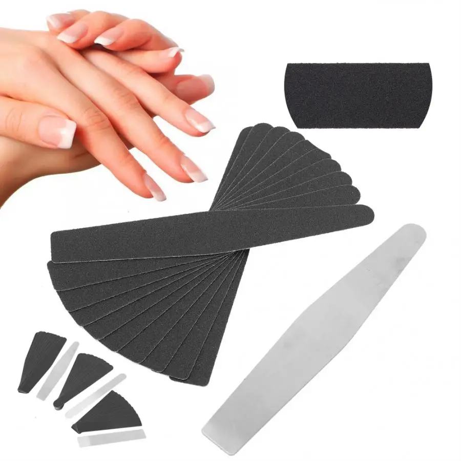 Nailfill Сменные пилочки для ногтей из нержавеющей стали шлифовальная лента