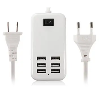 

30 Watts 6 Port USB Wall Charger Multi Port for USB-Powered Devices Universal