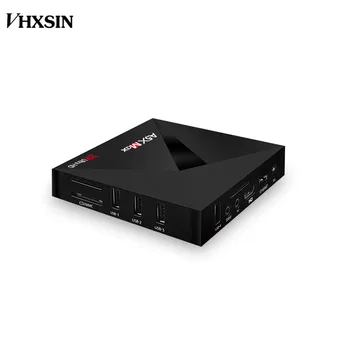 

VHXSIN 50 PCS/LOT A5X Max Android 9.0 OS Ultra HD TV Box Rockchip RK3328 Quad Core WIFI Set Top Box