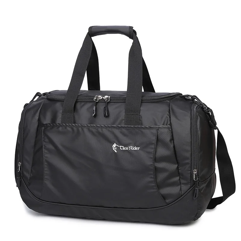 

Men's Black handbag Travel Bag Waterproof Oxford Large Capacity Travel Duffle Multifunction Tote Casual Crossbody Bags