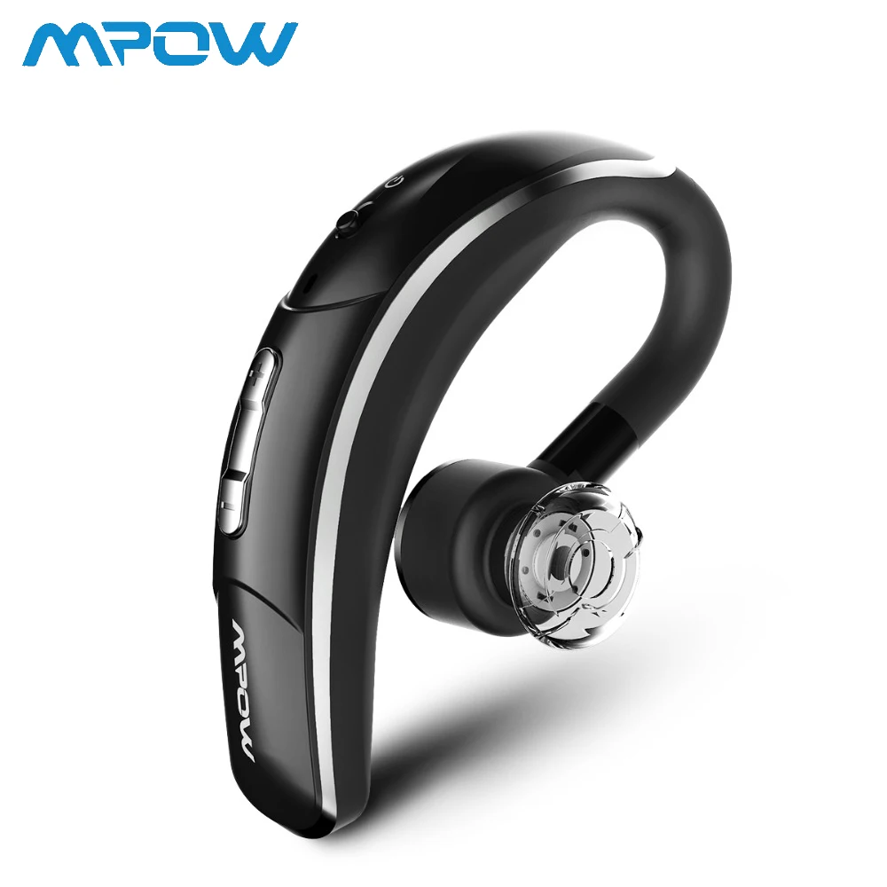 

Mpow Business Style Wireless Earphone Car Hands-Free Calling Bluetooth Earpiece With Crystal Clear Mic For iPhone Samsung Huawei
