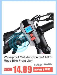 Perfect USB Rechargeable Bicycle Bike Light Zoomable 15000LM T6 LED Bike Front Light Torch 3 Modes Cycling Headlight Cycling Light Sets 8