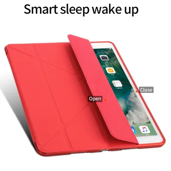 

Case Cover for ipad pro 10.5 inch GOLP PU Leather Magentic Smart Cover Soft TPU Back Protective Case