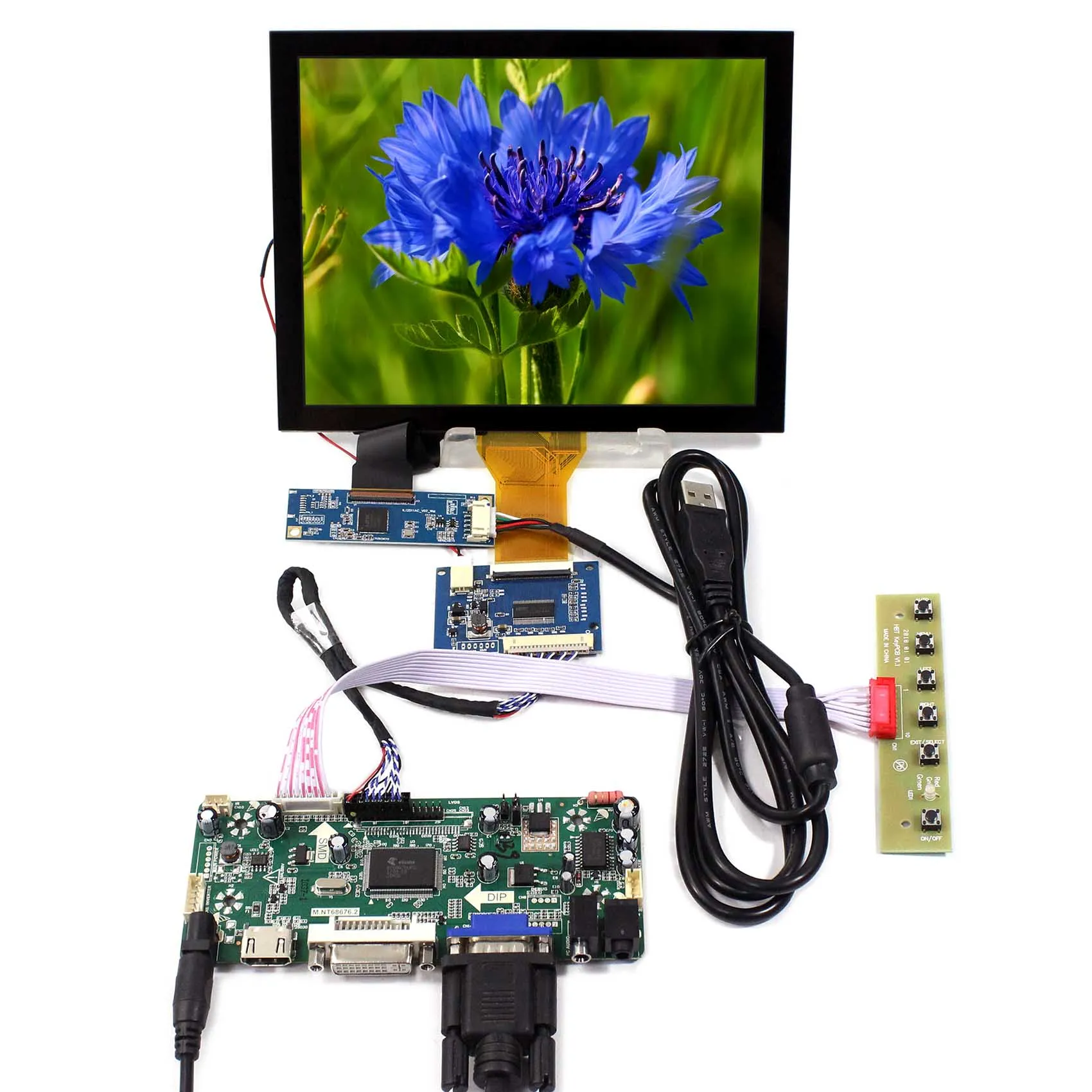 8inch EJ080NA-05A 800x600 LCD Screen Capacitive Touch Panel Backlight WLED M.NT68676 HDMI DVI VGA AUDIO LCD Controller Board 8inch EJ080NA-05A 800x600 LCD Screen Capacitive Touch Panel Backlight WLED M.NT68676 HDMI DVI VGA AUDIO LCD Controller Board