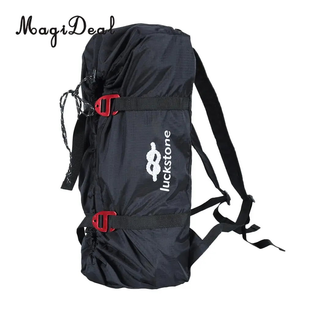 MagiDeal Folding Nylon Rock Climbing Rope Bag Gear Equipment Holder Storage for Camping Climbing Caving Travell Accessories