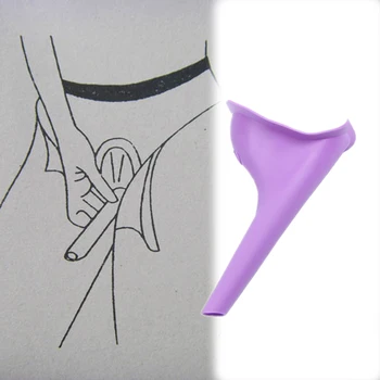 

Hot Women Girls Urinal Soft Silicone Urination Device Travel Outdoor Camping Stand Up Pee Girl Urine Toilet Urinals