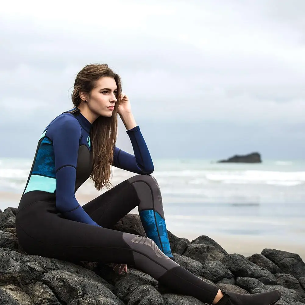 

Swimwear 1.5mm Slim Diving Suit Sunscreen Warm Surfing Swimming Floating Wetsuit Slim Diving Women's Clothing