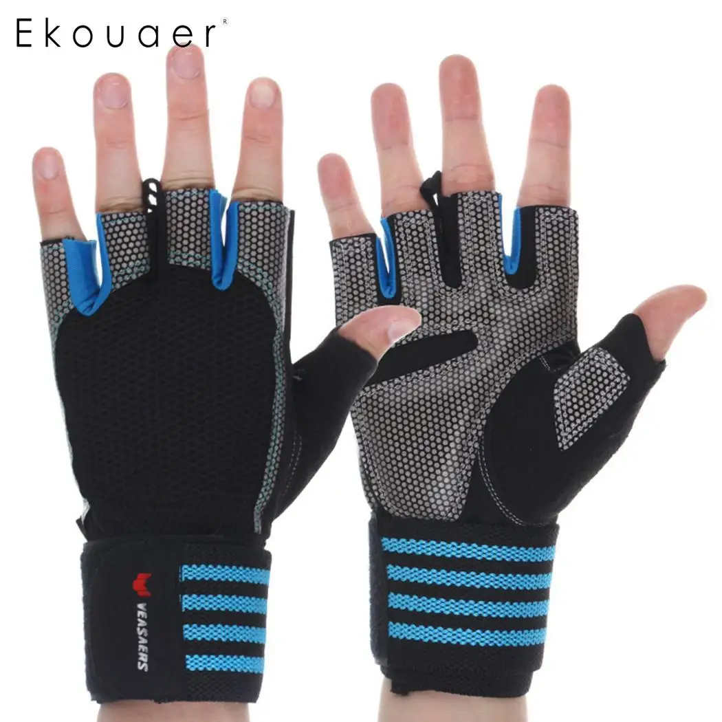 Exercise Training Gym Glove Women/Men Weight Lifting Gloves Body Building Sport Fitness Gloves New