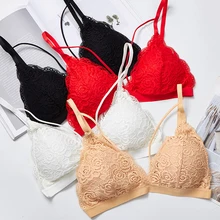 Deruilady Sexy бюстгалтер Выдолбить лифчик Бескаркасный С вкладышами бюстгальтер для женщин Бесшовный лифчик женское белье