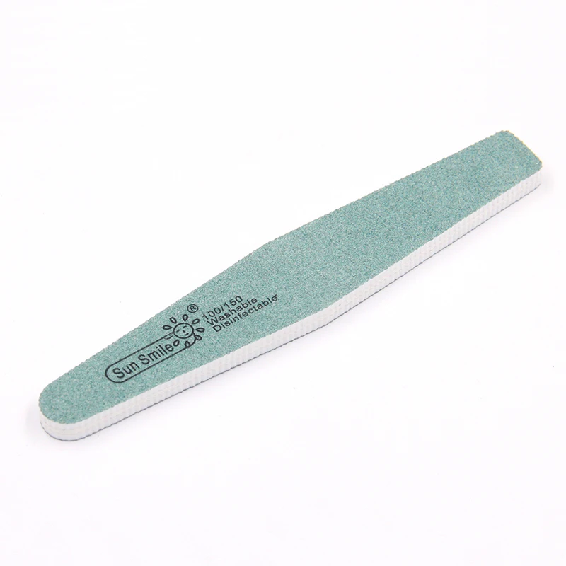 

1pc Double Side Grit 100/150 Nail Art Files Block Buffer Buffing Sanding Washable Sponge French Gel Polish Tips Shaped Polishing