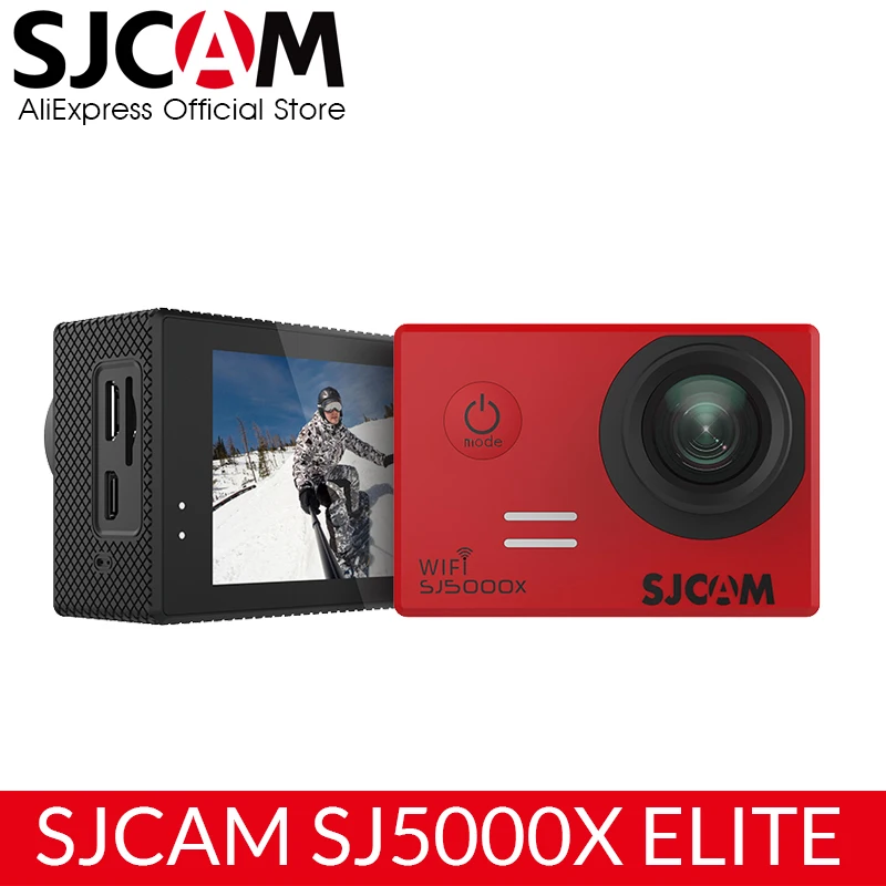 

Original SJCAM SJ5000X Elite Action Camera WiFi 4K 24fps 2K 30fps Gyro Sports DV 2.0 LCD NTK96660 Waterproof Sports DV