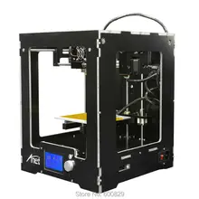 Assembled Desktop 3D Принтер A3 Строительный Объем 150*150*150 мм ЖК-Экран 12864 Нити 1.75 мм PLA/ABS/HIPS