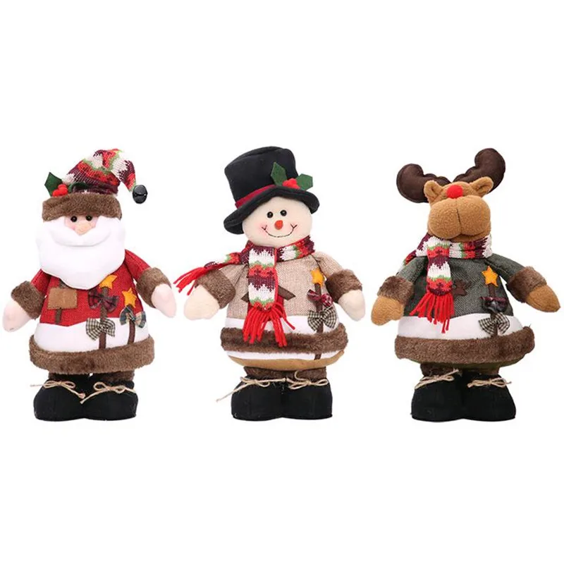 1pcs Christmas Decor Santa Snowman Xmas Tree Decoration Decorations For Home | Дом и сад