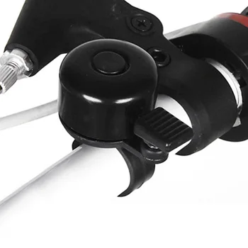 

Black Sport Bicycle Cycling Bell Metal Horn Ring Safety Sound Alarm