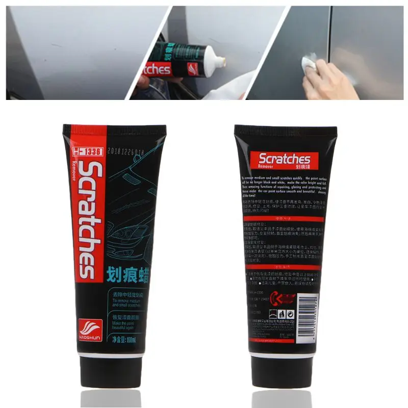 

100ml Car Scratches Repair Kit Polishing Wax Cream Paint Scratch Remover Care Drop