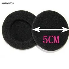 10 шт " 5 см поролоновые амбушюры для наушников Сменная Губка для наушников Наушники MP3 MP4 размер 5 см-6 см амбушюры