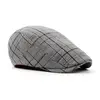 Brand Fashion British Style Summer Sun Hats for Men Women High Quality Casual Cotton Women Beret Caps Adjustable Plaid Flat Cap ► Photo 3/6