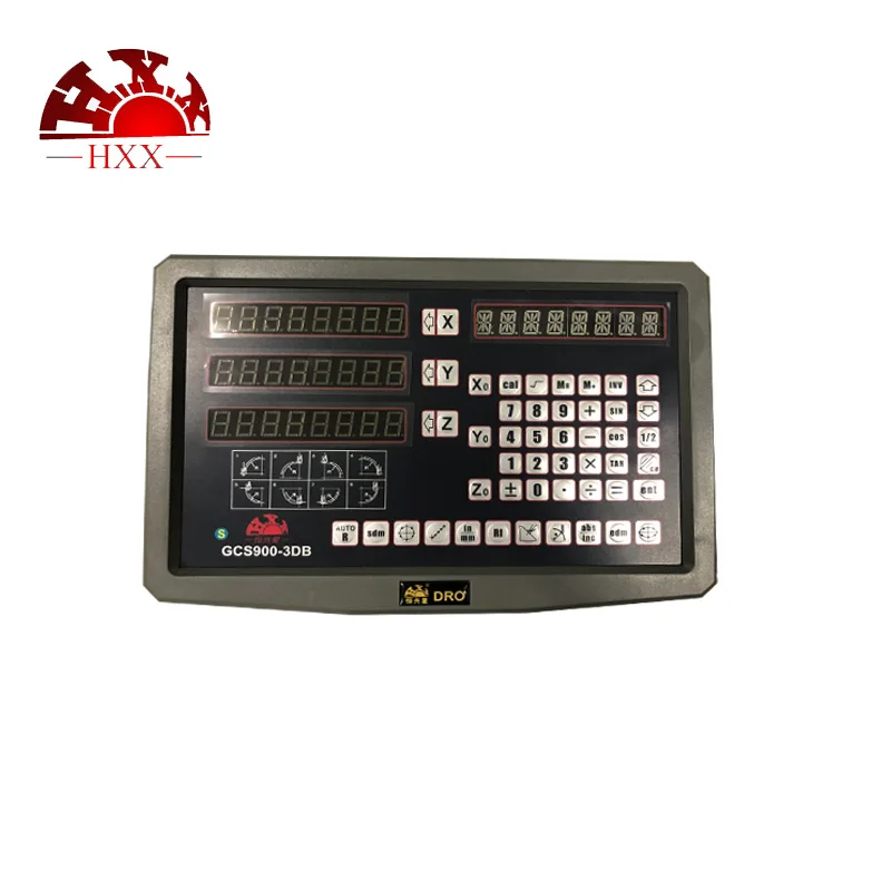 

Free shipping Measuring instrument digital scales 3axis dro GCS900-3DB for EMD with 3pcs linear scales 1u