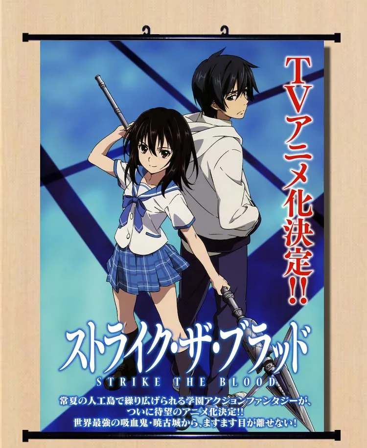 Japanese Anime Strike The Blood Himeragi Yukina Cyber Empress Home Decor Wall Scroll Poster Decorative Picture Painting Calligraphy Aliexpress