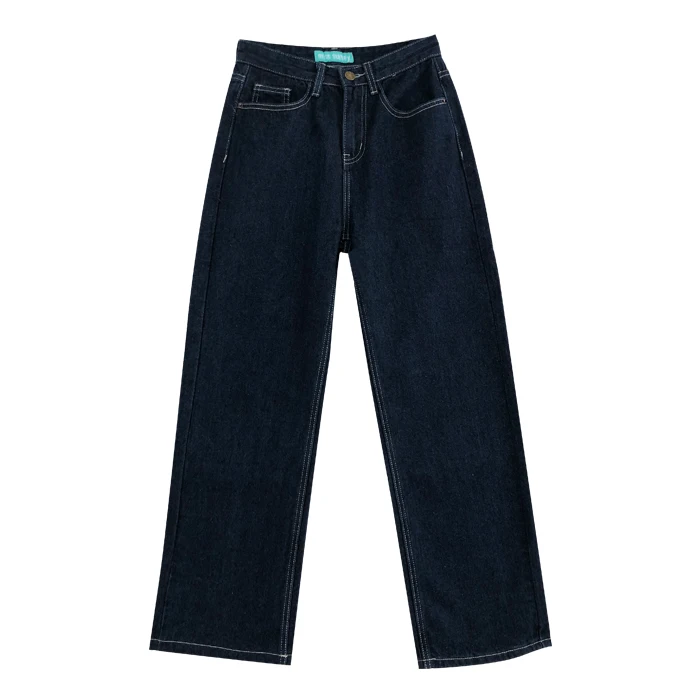 S-L autumn High Waist jeans Lady Casual straight denim jeans womens mom jeans woman (X912)