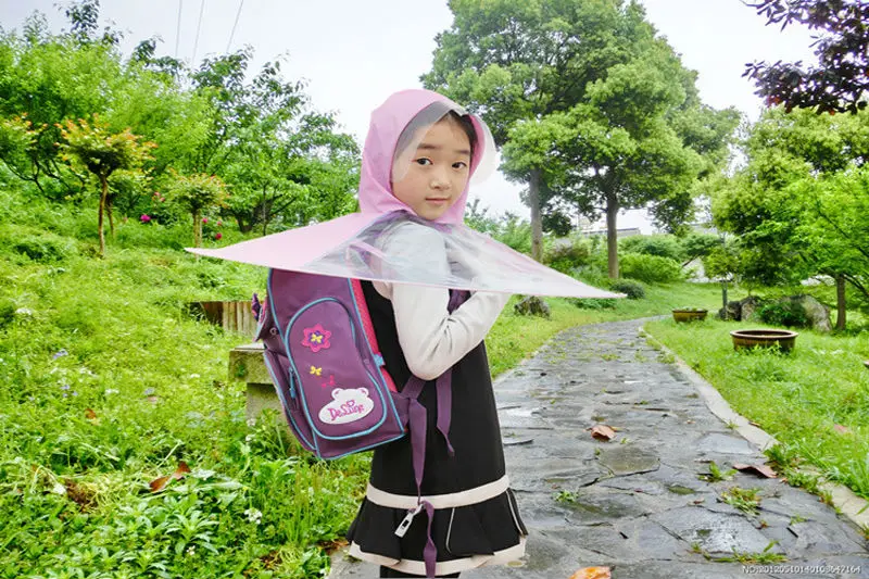 Детский плащ дождевик Creativite складной зонт без ручки для улицы 2019|child rain coat|rain coat