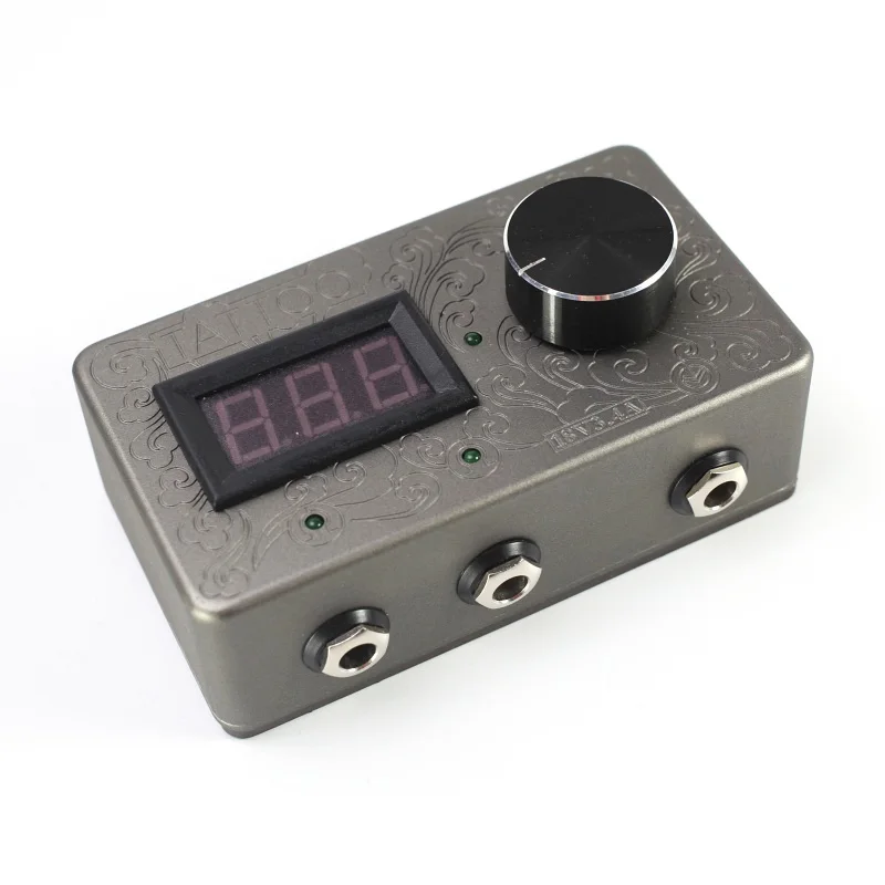 

Carving Style Premium 3A Tattoo Machine Power Supply with Jumpstart for Professional Tattoo Artists