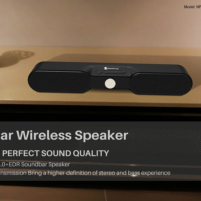 HIFI Саундбар Super Bass Bluetooth Колонка Портативная Беспроводная колонка стерео