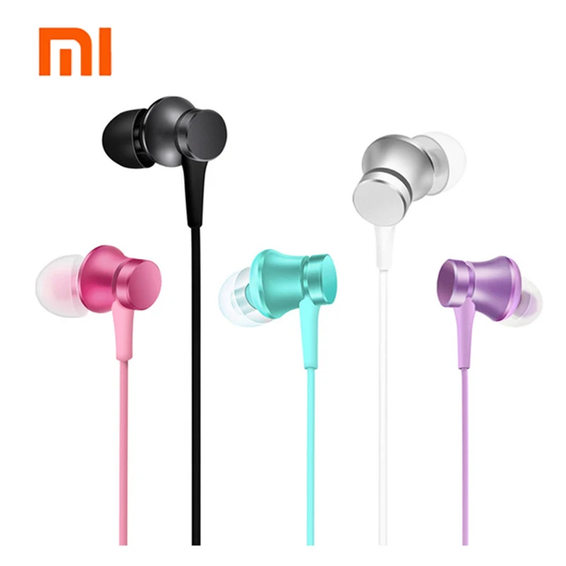 Оригинальные наушники вкладыши Xiaomi Piston базовая красочная версия проводное