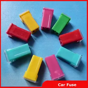J CASO Jcase Fusible 20 A Amp 20 A Azul Bajo perfil Hembra empuje en Cartucho Fusibles