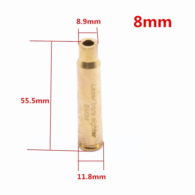 Охота Красный лазер с визированием CAL.308 223 38. 30 12GA 7X57R 9,3X62 CAL7mm, 8 мм, 9 мм, CAL.303 300WIN картридж тактический Коллиматорный прицел