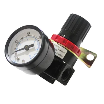

Air Control Compressor Pressure Relief Regulator Valve with Fitting AR2000 G1/4'' 12mm Regulator Valve Pressure Reducing Value