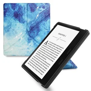 Чехол-подставка для Amazon Kindle Oasis 7,0 чехол для Amazon Kindle Oasis Smart Wake Up откидная кожаная задняя крышка - Цвет: KO7BXJG-Fish