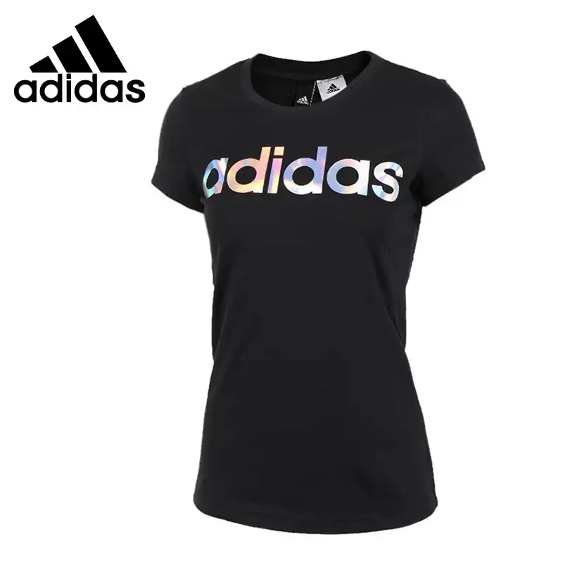 Nueva llegada Original Adidas G T LINEAR camisetas de mujer ropa deportiva de manga corta Nueva llegada Original Adidas G T LINEAR camisetas de mujer ropa deportiva de manga corta