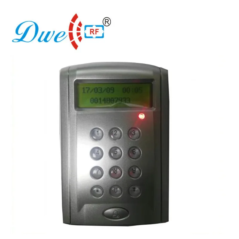 

Security system access control card reader pin code contactless rfid reader with LCD display