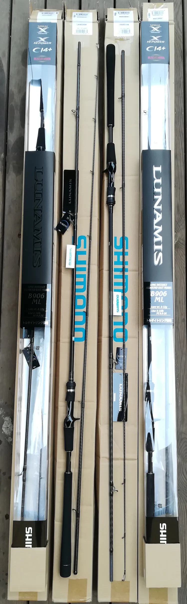 Спиннинговые удочки SHIMANO LUNAMIS, Удочка из углеродного волокна, литейная удочка, удочка для морского окуня, рыболовная снасть