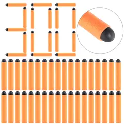 Rowsfire 300 pcs Generation2.0 круглая жесткая головка мягкая пули для nerf-красный + оранжевый 7,2*1,3 см Горячая