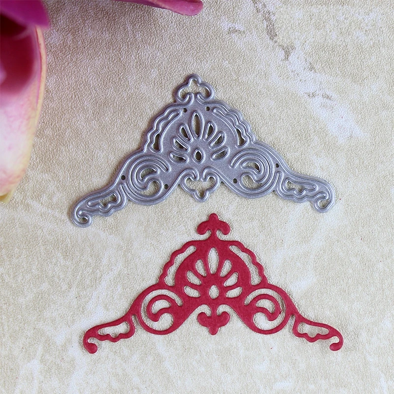 

Vine Rattan Edge Corner Metal Cutting Dies Stencils for DIY Scrapbooking Photo Album Embossing Decorative Paper Cards Dies