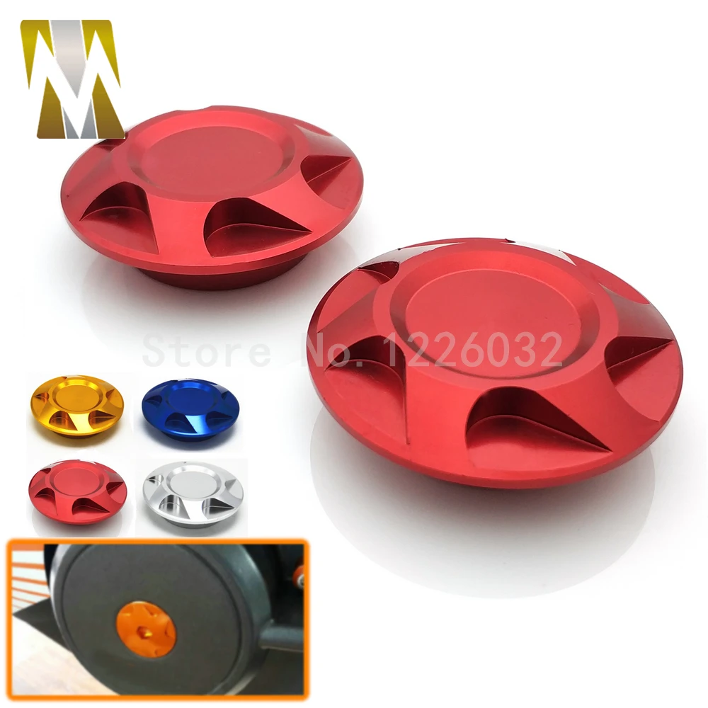 Motorcycle Accessories CNC Aluminum Frame Hole Cover Caps For Yamaha
